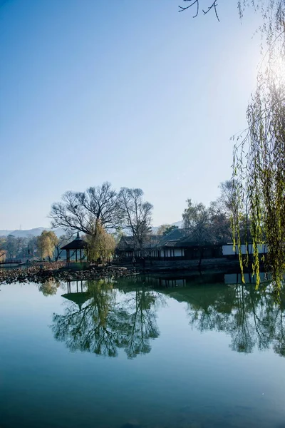 Hebei Chengde Mountain Resort Lago Ruyi — Fotografia de Stock