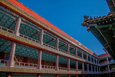 Hebei Eyaleti, Chengde Mountain Resort Putuo Zong binanın ana salona Tapınağı tarafından