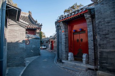 Pekin'in evleri Beijing Hutong kültürü