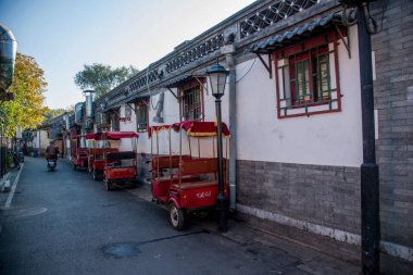 Pekin'in evleri Beijing Hutong kültürü