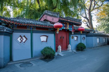 Pekin'in evleri Beijing Hutong kültürü