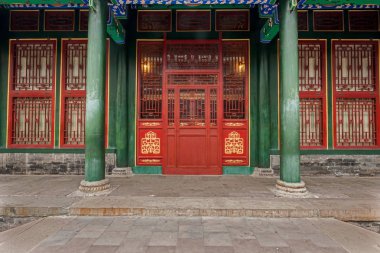 Beijing Shichahai deniz önce Prens Gong evi Bahçesi