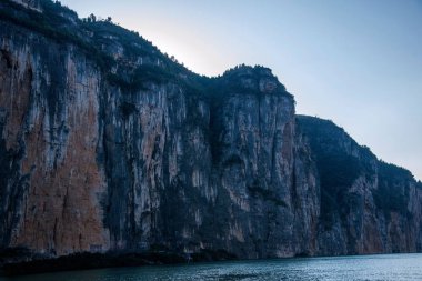 Yangtze Nehri üç boğaz Qutangxia Gorge