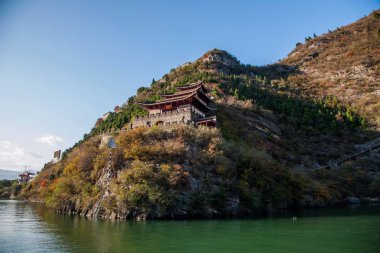 Yangtze Nehri üç boğaz Qutangxia Gorge