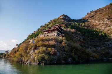 Yangtze Nehri üç boğaz Qutangxia Gorge