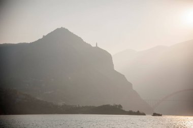 Yangtze Nehri üç Gorges Wu Gorge