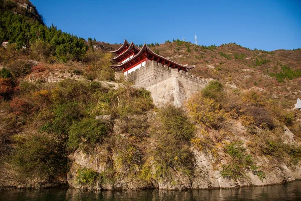 Yangtze Nehri üç boğaz Qutangxia Kanyon bırakır — Stok fotoğraf