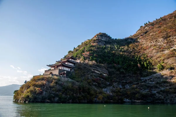 Río Yangtze Tres gargantas Qutangxia Gorge —  Fotos de Stock