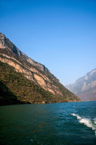 Río Yangtze Tres gargantas Garganta de Wu —  Fotos de Stock