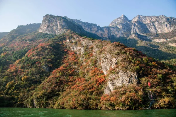 Yangtze River Three Gorges Wu Gorge — Stockfoto