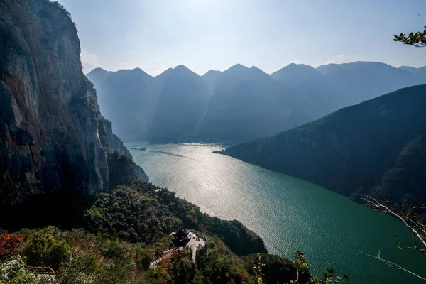 Yangtze Nehri üç Gorges Wu Gorge — Stok fotoğraf