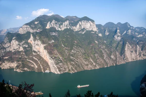Yangtze River Three Gorges Wu Gorge — Stock Photo, Image