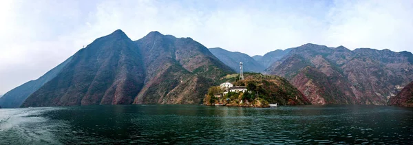 Chongqing Wushan Daning River tre raviner Canyon — Stockfoto