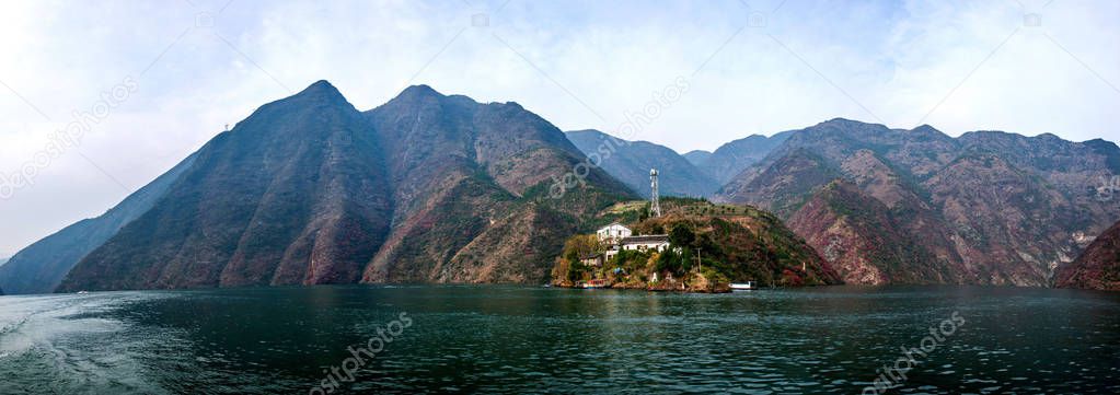 Chongqing Wushan Daning River Three Gorges Canyon