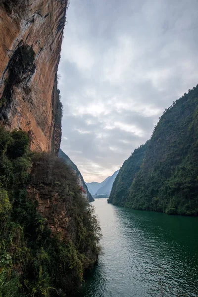 Chongqing Wushan Daning River Três desfiladeiros Canyon — Fotografia de Stock