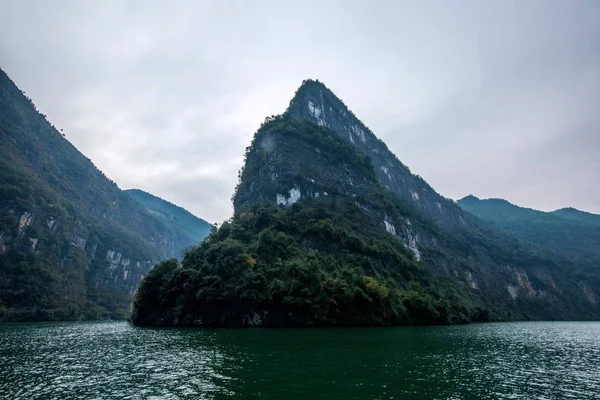 Chongqing Wushan Daning ποταμού τρία φαράγγια φαράγγι — Φωτογραφία Αρχείου