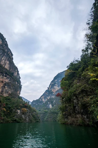 Chongqing Wushan Daning rzeki Small Three Gorges — Zdjęcie stockowe