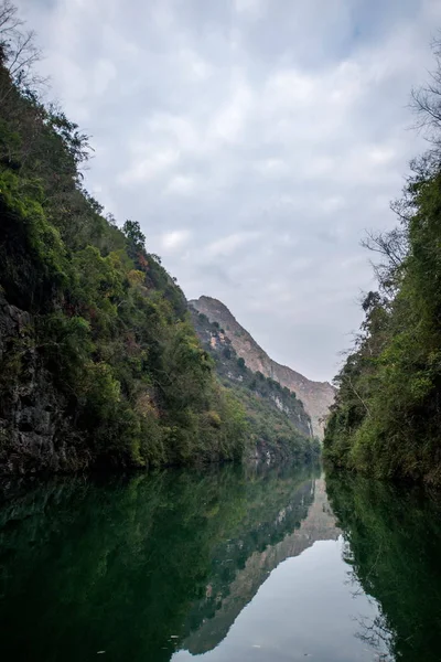Čchung-čching Wushan Daning řeky malé tři soutěsky — Stock fotografie