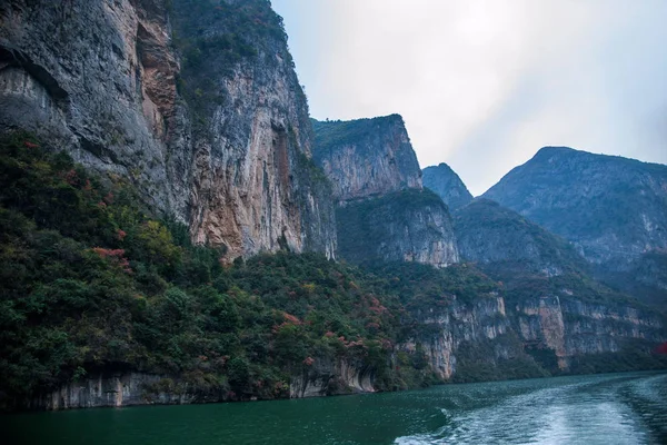 Chongqing Wushan Daning River Trois Gorges Valley — Photo