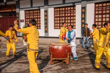 Hubei Badong somut olmayan kültürel mirasın halk şarkı ve dans 