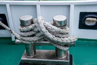 Bir anchorage bir gemide