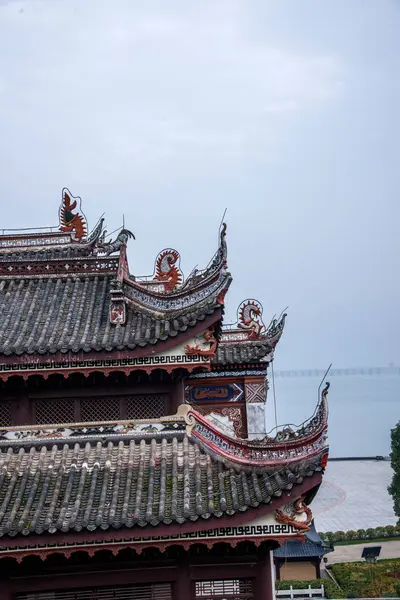 Templul Hubei Zigui Qu Yuan — Fotografie, imagine de stoc