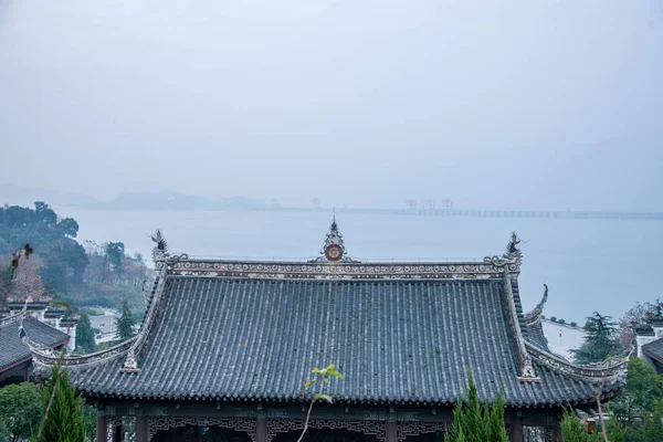 Hubei Zigui Qu Yuan-templet — Stockfoto