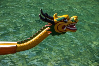 Önde gelen Hubei Zigui üç Gorges bambu deniz kutsal su Gölü dragon tekne