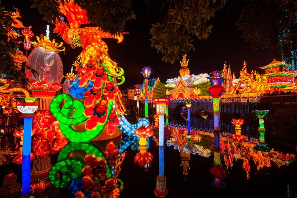 S '-čchuan Zigong Jarní Festival 2016 — Stock fotografie