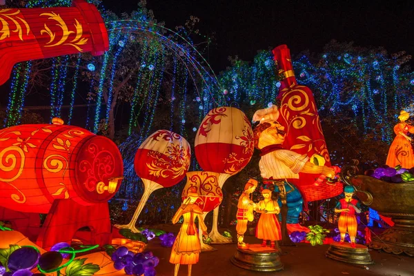 2016 Festival da Primavera de Sichuan Zigong — Fotografia de Stock