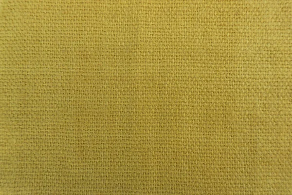 Texture Textile Couleur Jaune Rétro — Photo