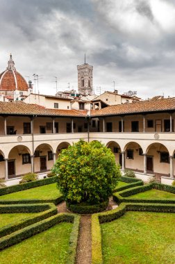 Santa Maria del Fiore Katedrali 'nin muhteşem manzarası 