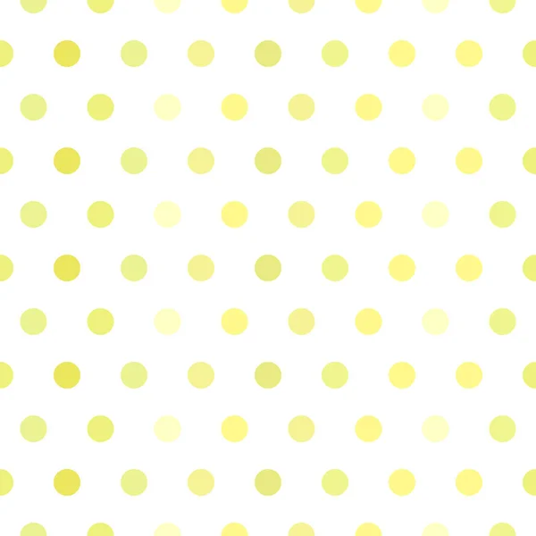 Seamless Vector Pattern Background Pastel Colored Polka Dots Background Spring — Stock Vector
