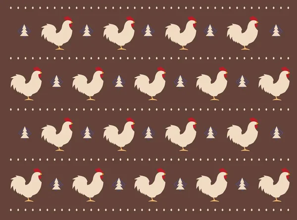 Horoz ile yeni 2017 süsleme