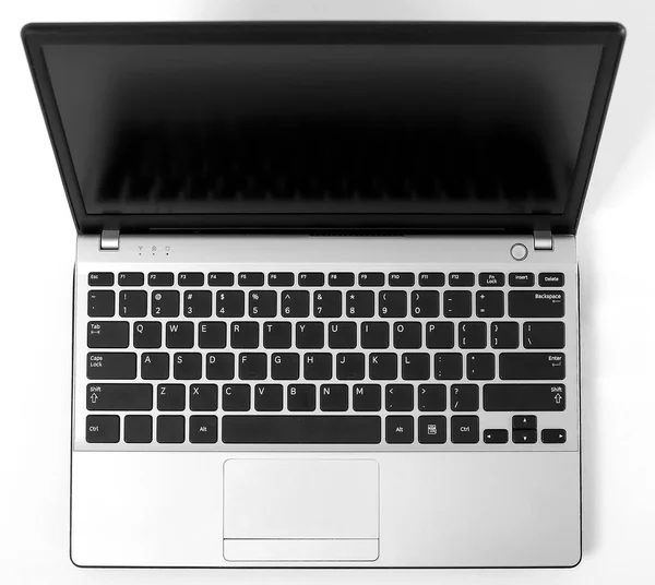 Laptop on a white background. Close up. — Stock Photo, Image