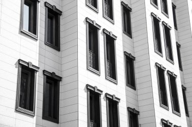 Apartman. Multistori ed modern ve şık yaşam blok