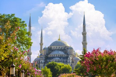Sultan ahmed Camii (Sultanahmet), istanbul, Türkiye.
