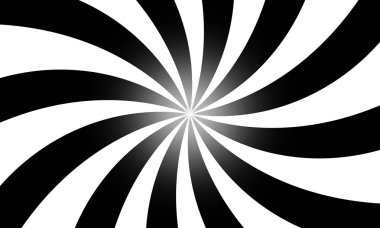 Vintage grunge siyah beyaz radyal çizgiler arka plan.