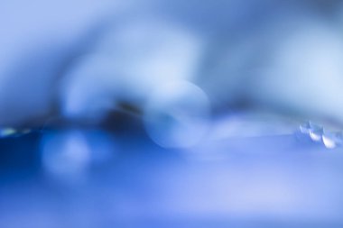 Mavi bokeh. Arka plan