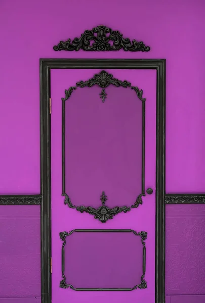 Old Dramatic Pink Doors Background Wall — Stock Photo, Image