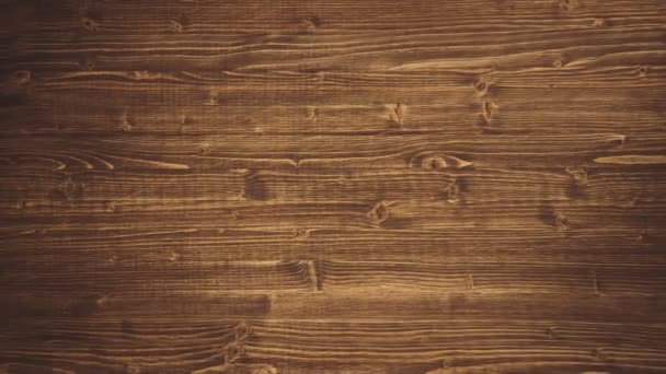 木の板で作られた壁のクローズ アップ — ストック動画