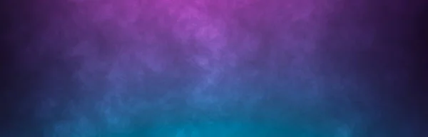 Abstract Foggy Horizonta Background Neon Colors Pink Blue Light Smoke — Stock Photo, Image