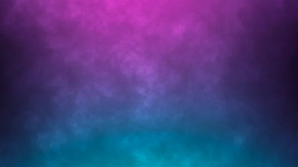Динамический Абстрактный Туманный Фон Неоновые Цвета Розовый Синий Легкий Дым — стоковое фото