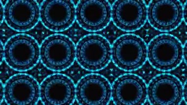 Soyut renkli parlayan neon daire ışığı, lazer gösterisi, boş alan, disko flaş ışıkları, ezoterik enerji, soyut arkaplan, dipsiz döngü 4k animasyon