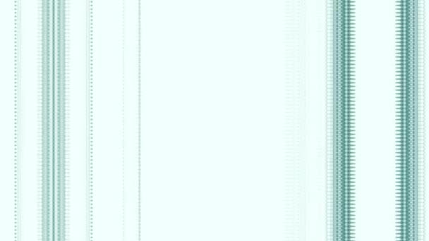 Résumé fond transparent Lignes clignotantes verticales Réalité numérique virtuelle Visualisation 4k de séquences d'ondes sonores 