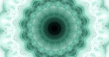 Rahatla nilüfer çiçeği animasyonu. Meditasyon için arka plan. Nirvana. Mistik uzay deseni. 4k
