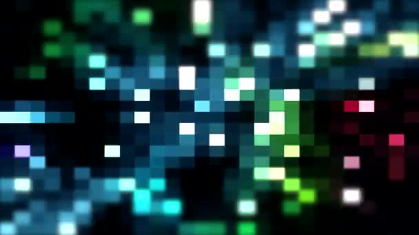 Pixelů Lcd Obrazovky Makro Snímek Obrazovky Počítače Pixely Textury Abstraktní — Stock video