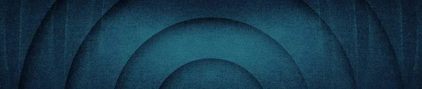 Abstraktní Vzor Kruhových Čar Efektem Posuvu Modré Džíny Texturované Kroužky — Stock fotografie