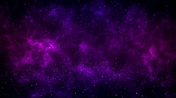 Purple Space Background Milky Way Shines Whole Galaxy — Stock Photo, Image