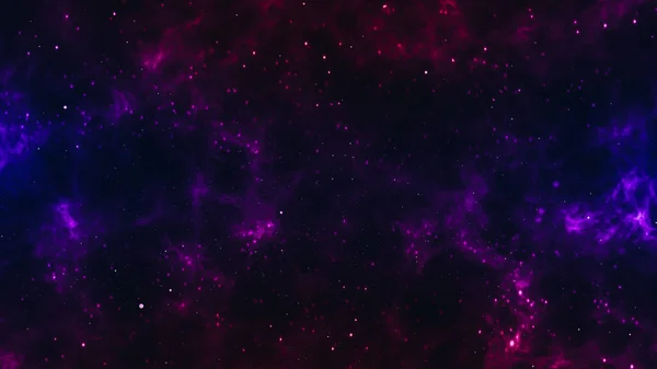 Sokszínű Tejút Energiájának Szemléltetése Űrben — Stock Fotó